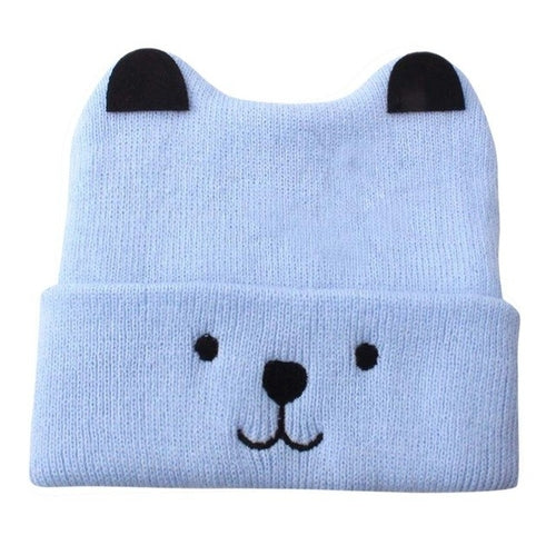 Fashionable Cute Baby Boy Girl  Cartoon Bear Knit