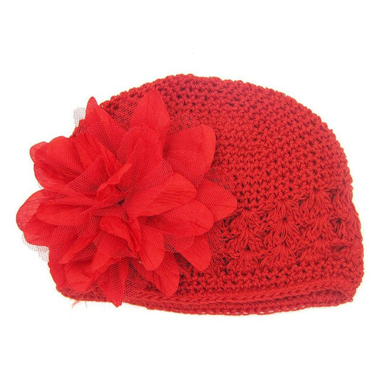 Toddlers Infant Baby Girl caps Fashion Flower