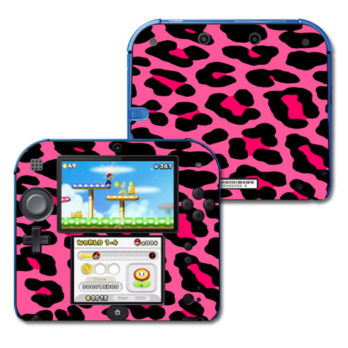 MightySkins NI2DS-Pink Leopard Skin Decal Wrap for Nintendo 2DS Sticke