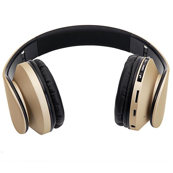 HY-811 Foldable FM Stereo MP3 Player Wired Bluetooth Headset