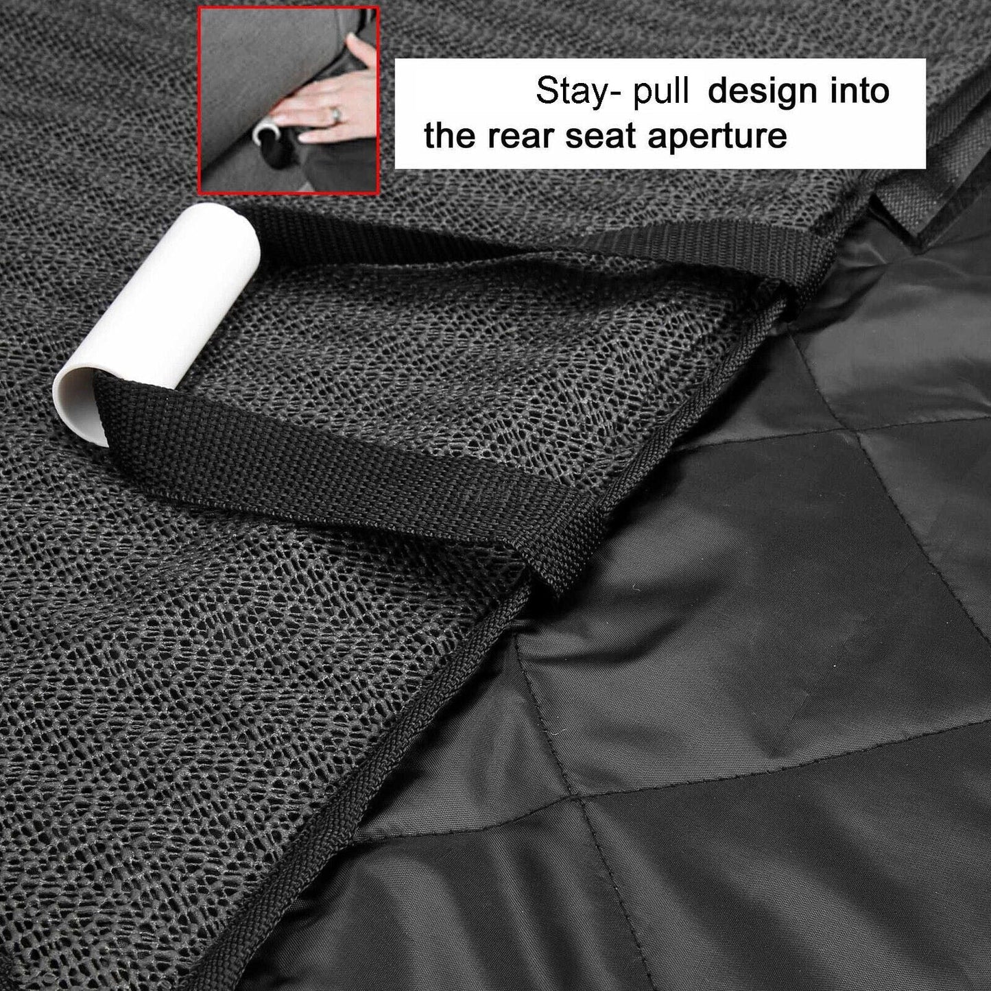 Waterproof Dog Mat Rear Seat Protection Cover Dog Car Seat Cover