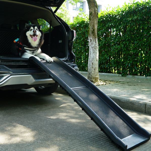 Portable Foldable Pet Ramp Climbing Ladder Suitable for Off-road