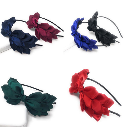 Hair Bow Headband for Girls, Hair Accessories for Kids, Back to School