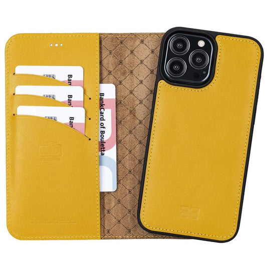 Apple iPhone 13 Series Colorful Detachable Leather Wallet Case - MW