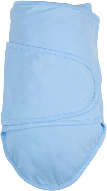 Miracle Blanket 15799 Solid Blue Baby Swaddle Blanket