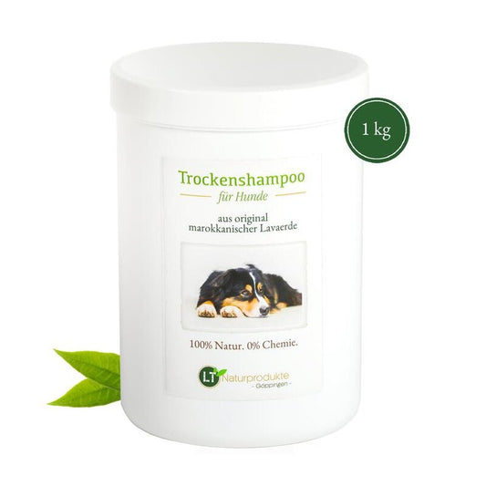 Dry shampoo for dogs - with original Moroccan lava clay | Vegan and
