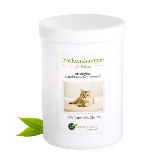 Dry shampoo for cats - with original Moroccan lava clay | Vegan and